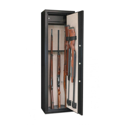 Dulap pentru 10 arme, 148x45x33 cm, închidere electronică