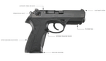 Pistol BERETTA PX4 STORM cal. 9x19