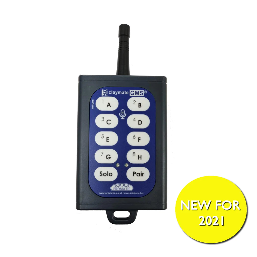 Telecomanda Promatic Claymate pentru 8 lansatoare – Arme si munitie