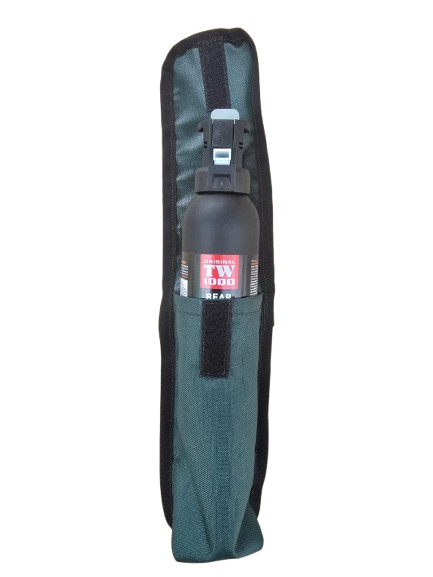 Husă pentru spray anti-urs 225 ml, verde
