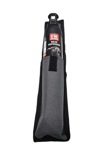 Husă pentru spray anti-urs 225 ml, gri