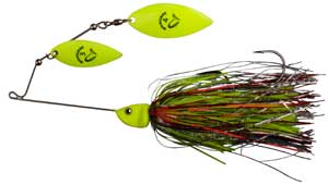 SPINNERBAIT  DA BUSH NR.3/32G YELLOW SILVER