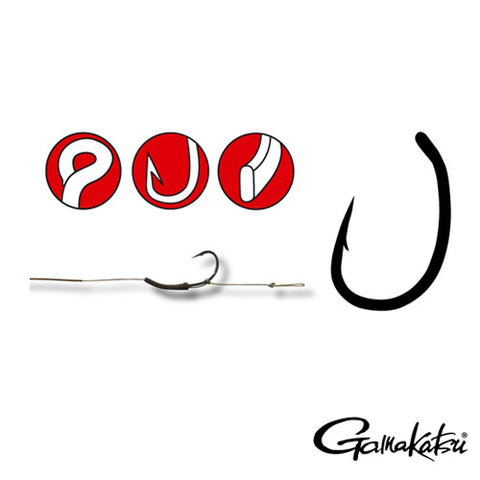 XX CARLIG GAMAKATSU FORJAT G-CARP RIG BL 10BUC/PL