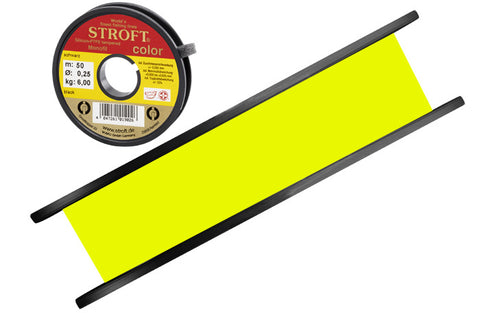 FIR STROFT COLOR GALBEN FLUO 015MM/2,2KG/100M