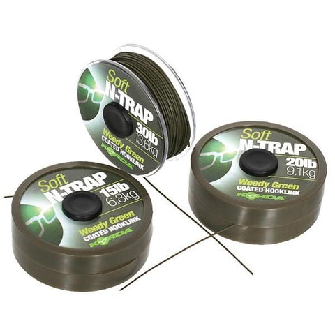 XX FIR KORDA TEXTIL N-TRAP SOFT COATED SILT 15LBS/20M