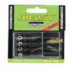 XX NALUCA CORM. JIGSY BABY SQUID 6CM/2G/BLACK/4BUC/PL