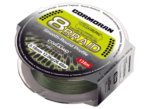 CORASTRONG 8BRAID VERDE 012MM/7,7KG/135M