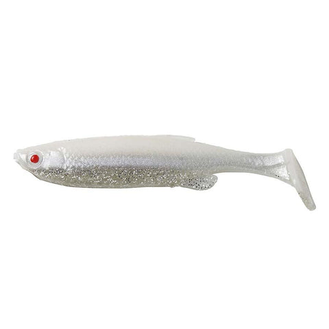 SHAD FAT MINNOW T-TAIL 10,5CM/11G WHITE SILVER 4BUC/PL