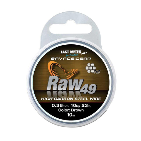 FIR STRUNA 7X7 RAW49 0.54MM/23KG/10M UNCOATED