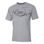 TRICOU CANNIBAL INK GREY MELANGE MAR.2XL