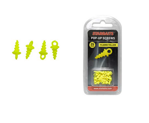 POP-UP SCREWS PT.CARLIG YELLOW 15BUC/PL