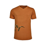 TRICOU LOGO V ORANGE MAR.XL