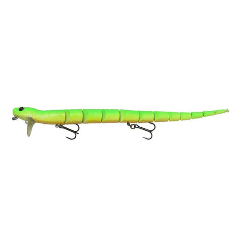 3D SNAKE 20CM/25G GREEN FLUO