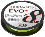 TOURNAMENT 8XBRAID EVO+ CHARTR. 012MM/8,6KG/135M