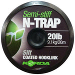 XX FIR KORDA TEXTIL N-TRAP SEMI STIFF SILT 15LBS/20M