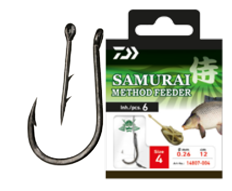 XX CARLIG DAIWA LEGAT SAMURAI METHOD FEEDER NR.8/6BUC