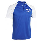 XX TRICOU DAIWA POLO MAO FAST DRY BLEU/ALB MAR.M