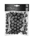 PUNGA BILE AIRSOFT RUBBERBALLS CAUCIUC CAL.68 2,8G 100BUC