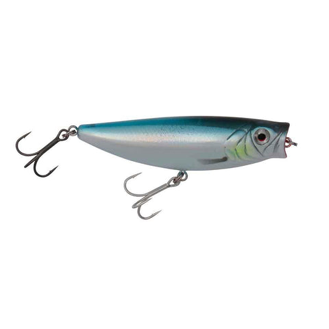 XX VOBLER SAVAGE 3D MINNOW POP WALKER 8CM/14G/BLUE SILVER/F03