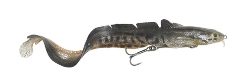 3D BURBOT 25CM/70G/SILVER BURBOT UV