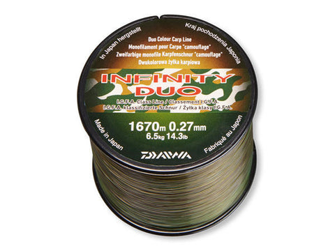 XX FIR DAIWA INFINITY DUO CAMO 033MM/8,6KG/1060M