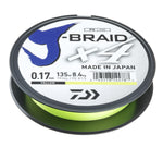 XX FIR DAIWA J-BRAID X4 025MM/14,4KG/135M GALBEN