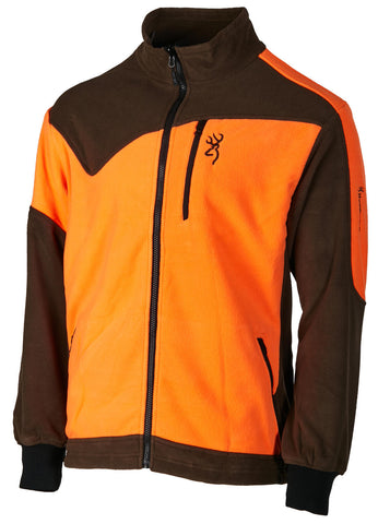 JACHETA POWERFLEECE ORANGE MAR.XL