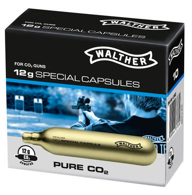 CAPSULE WALTHER CO2 12 GRAME 10BUC/BOX