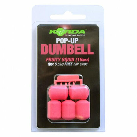 XX PELETE KORDA ARTIF. POP-UP DUMBELL FRUITY SQUID 16MM 5B/PL