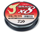 XX FIR DAIWA J-BRAID GRAND X8E GREY 013MM/8,5KG/270M