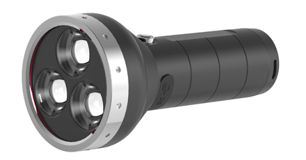 Lanternă Ledlenser MT18 3000 lm, acumulator, USB, încărcător
