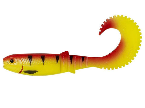 SHAD LB CANNIBAL CURLTAIL 12,5CM/10G/GOLDEN AMB 3BUC/PL