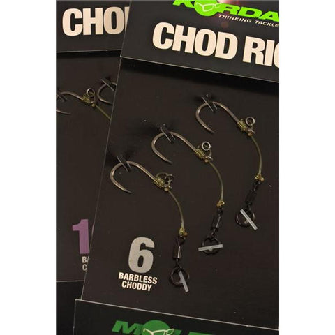 XX MONT.KORDA CHOD RIG LUNG NR.4/25LB 3BUC/PL