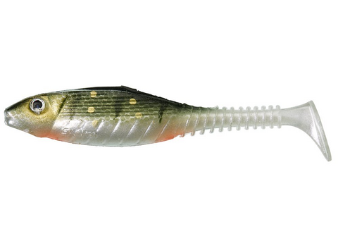 GUNKI GRUBBY SHAD 6CM GREEN PERCH 10BUC/PL