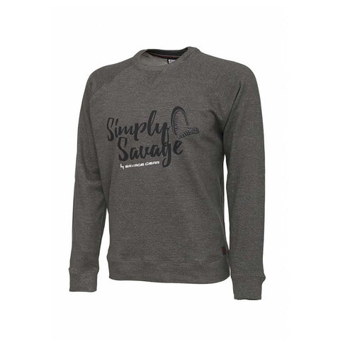 TRICOU  SIMPLY SAVAGE GREY MAR.XL