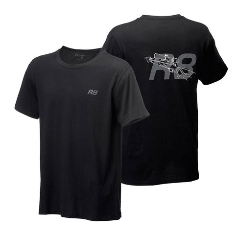 TRICOU R8 NEGRU MAR.M