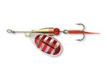 ROTATIVA BULLET NR.1/3G SILVER/RED STIPES