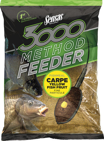 NADA 3000 METHOD CARP YELLOW 1KG