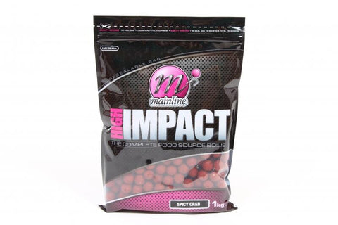 BOILIES HIGH IMPACT SPICY CRAB 16MM 1KG