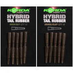 XX TUB CONIC KORDA SIGURANTA TAIL RUBER 10BUC/PL CLAY/GRAVEL