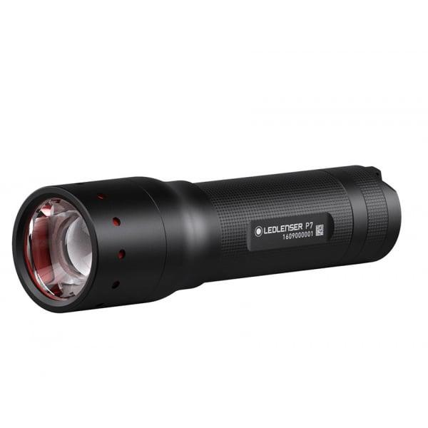 Lanternă Ledlenser P7 450 lm, baterii 4xAAA cu husă