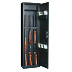 Dulap 7 arme, 148,5x42x20 cm, negru