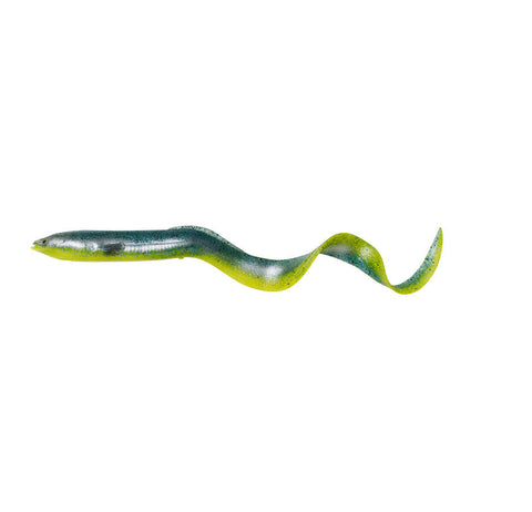 SHAD 3D REAL EEL 15CM/12G GREEN YELLOW GLIT. 3BUC/PL