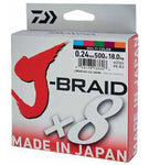 J-BRAID X8 MULTICOLOR 006MM/4KG/150M