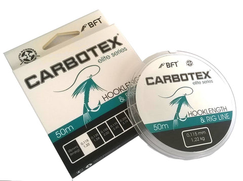 FIR CARBOTEX HOOKLENGHT&RIG LINE 013MM/1,58KG/50M