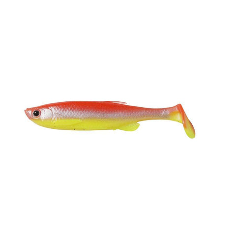 SHAD FAT MINNOW T-TAIL 9CM/7G YR FLUO 4BUC/PL