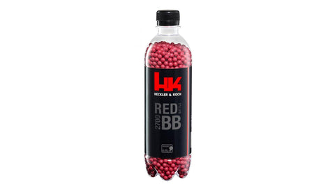 BILE AIRSOFT HEKLER&KOCH RED 6MM 0,25G 2700BUC