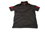 TRICOU POLO  BLACK/RED MAR.3XL