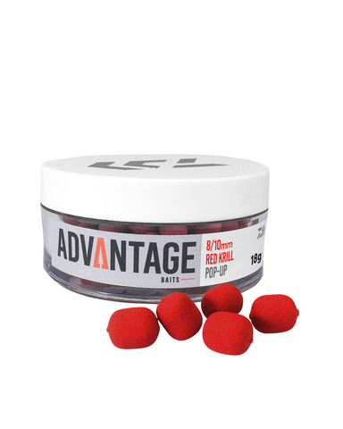 POP-UP ADVANTAGE RED KRILL 6/8MM 18G