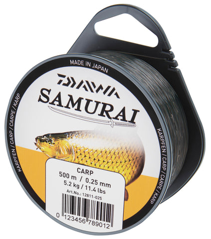 XX FIR DAIWA SAMURAI CARP BROWN 030MM/7,2KG/450M